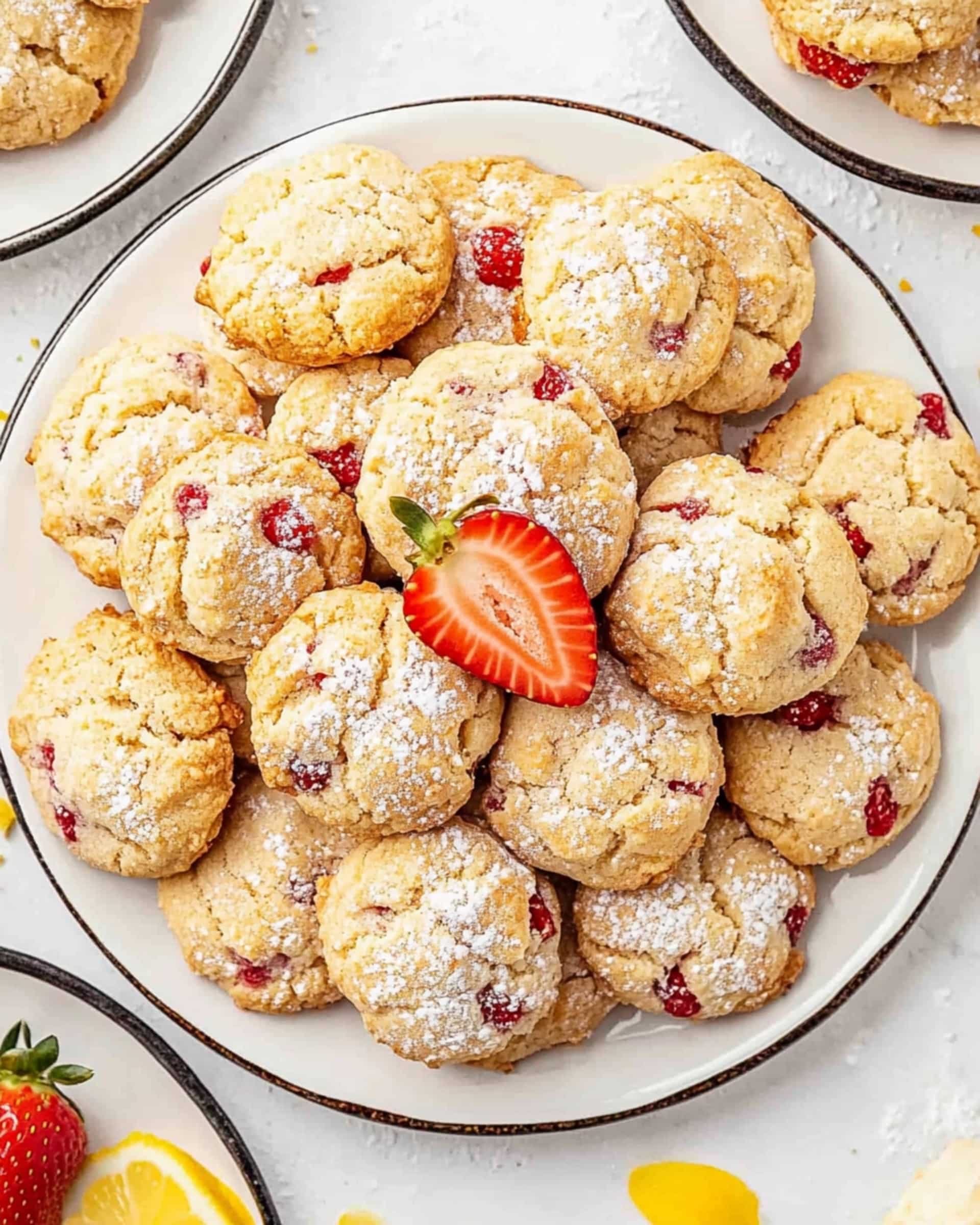 Strawberry Cookies Recipe!