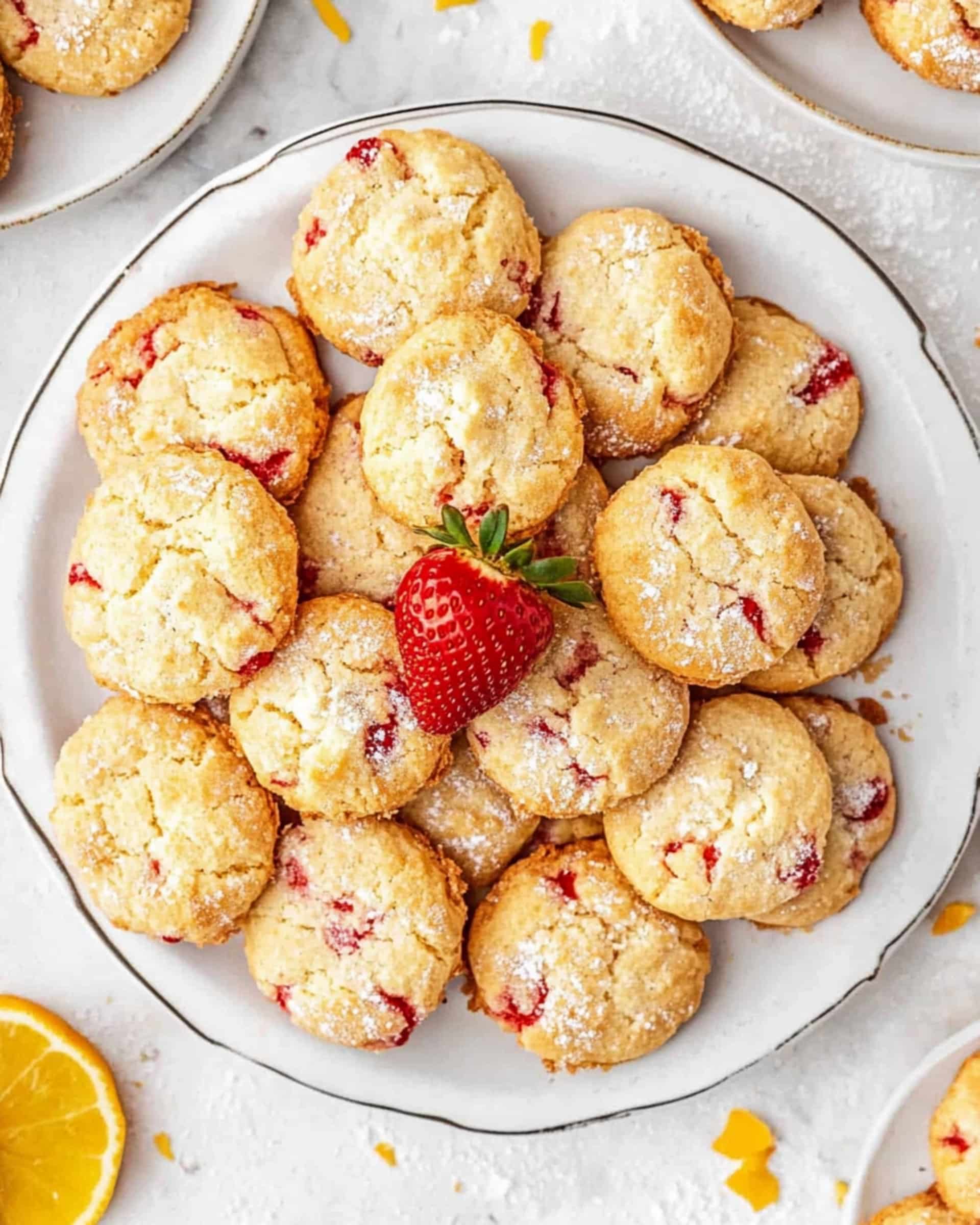 Strawberry Cookies Recipe!