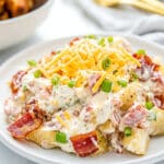 The BEST Loaded Baked Potato Salad Recipe