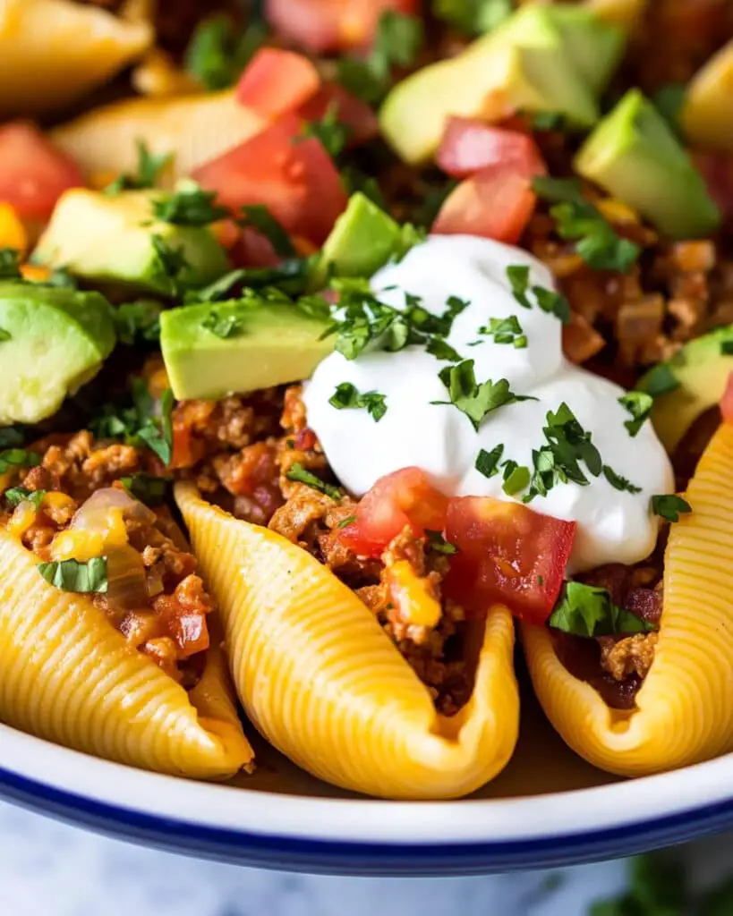 Mexican Stuffed Shells Recipe