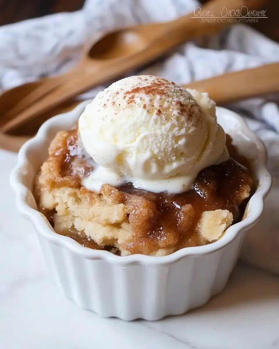 Cinnamon Sugar Snickerdoodle Cobbler Recipe