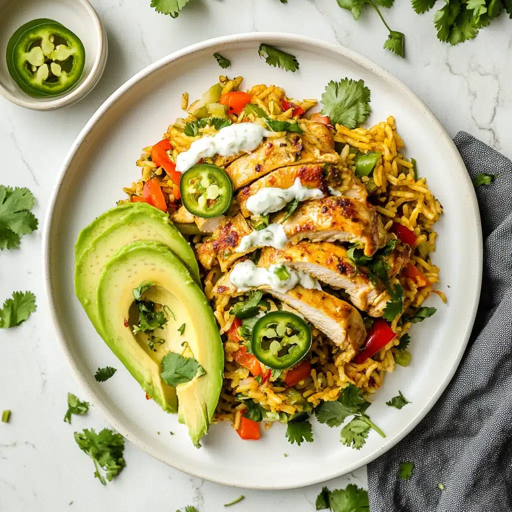Creamy Cilantro Lime Chicken and Rice Recipe - Recipe Image