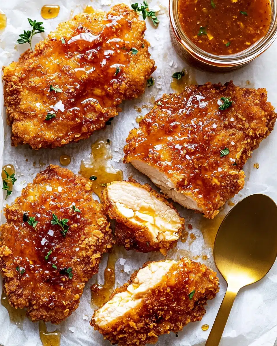 Hot Honey Crunch Chicken Recipe