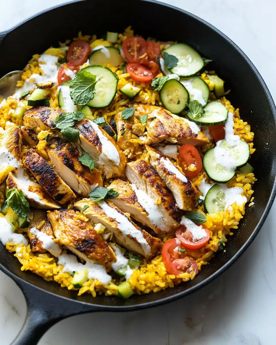Lemon Herb Chicken Shawarma Casserole Recipe
