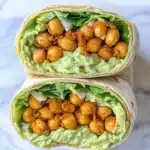 Crunchy Chickpea Caesar Wraps Recipe