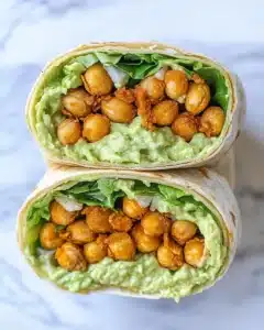 Crunchy Chickpea Caesar Wraps Recipe