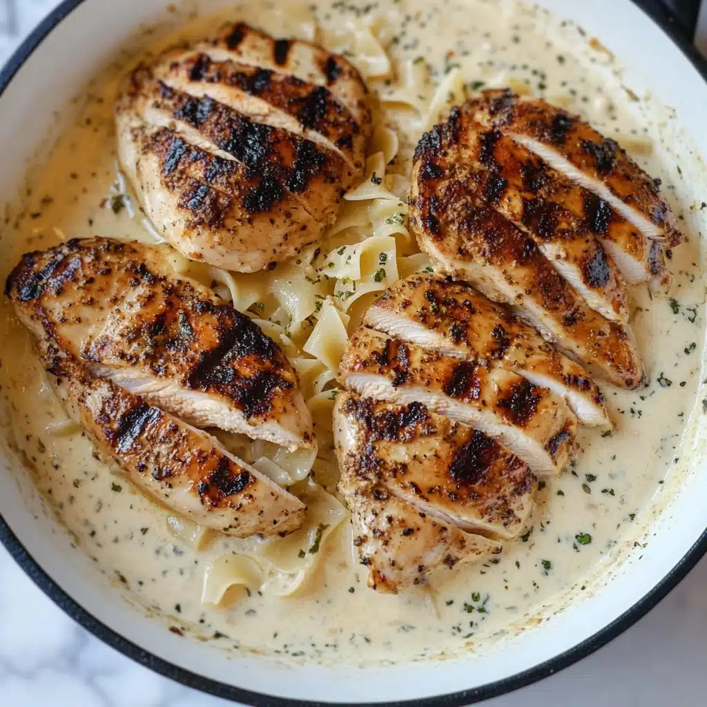 Creamy Garlic Parmesan Chicken Pasta Recipe - Recipe Image