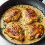 Creamy Garlic Parmesan Chicken Skillet Recipe