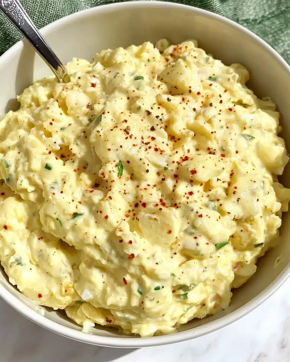 Creamy Cottage Cheese Egg Salad Recipe