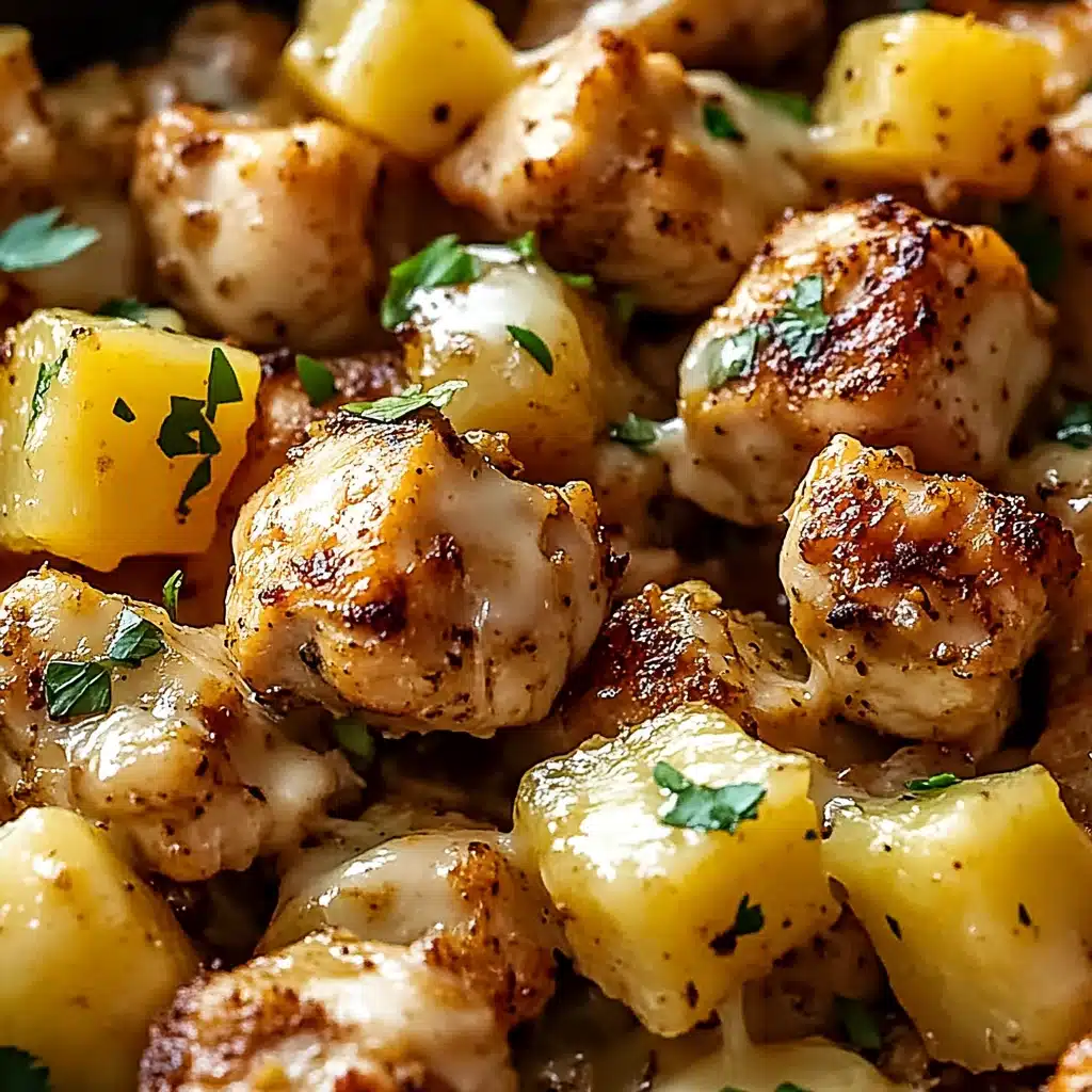 Garlic Parmesan Chicken and Potatoes Recipe - Recipe Image