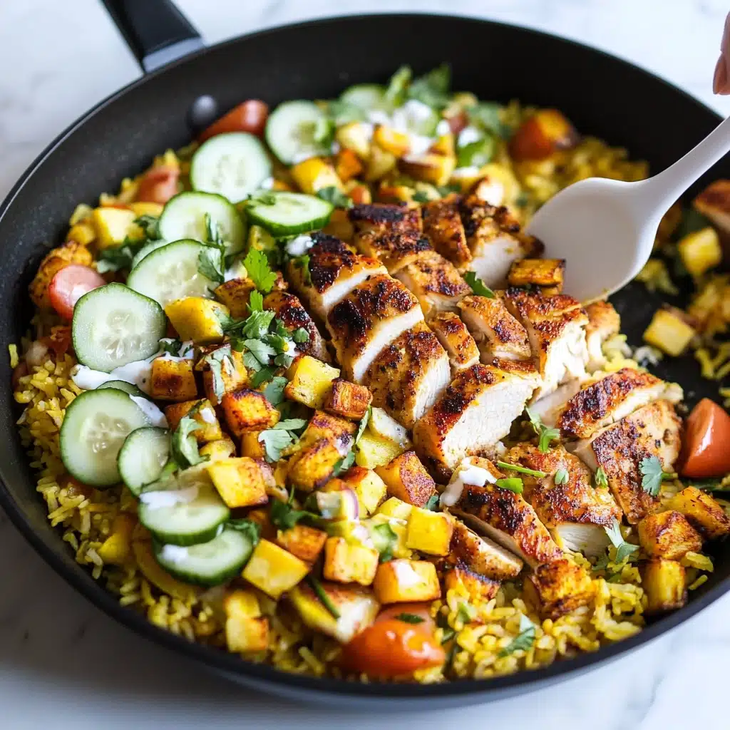Lemon Herb Chicken Shawarma Casserole Recipe - Recipe Image