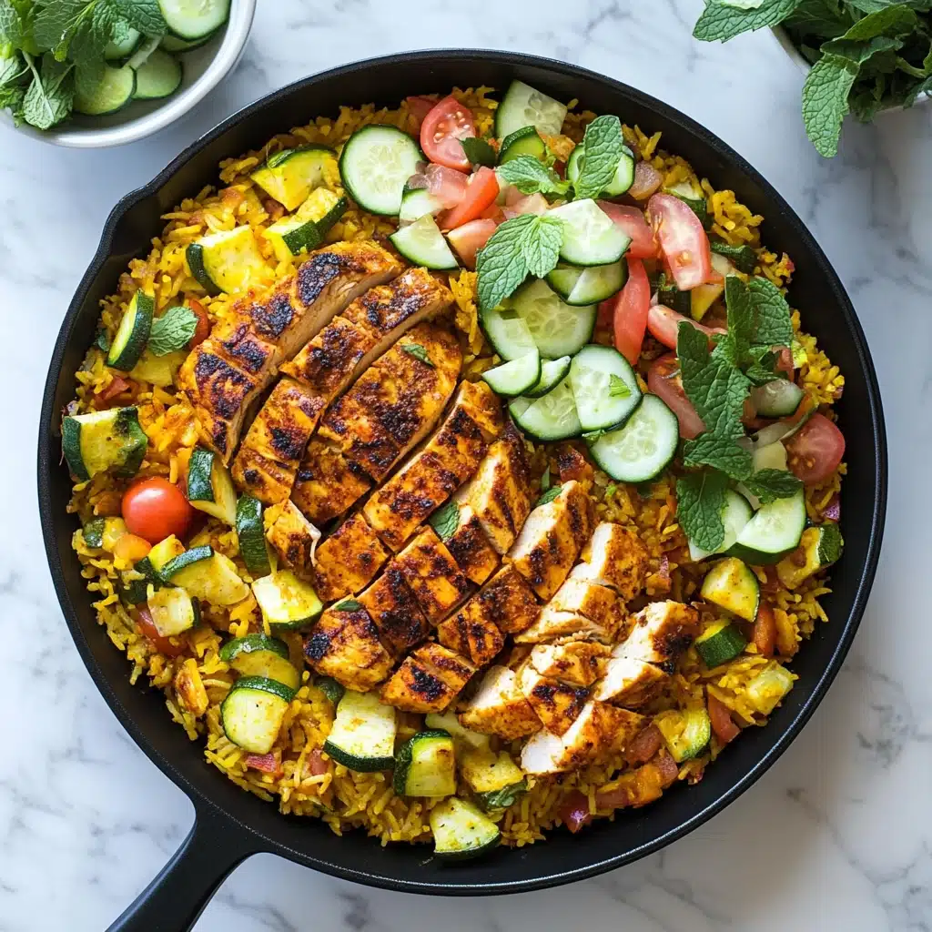 Lemon Herb Chicken Shawarma Casserole Recipe - Recipe Image