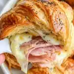 Savory Ham and Cheese Croissant Delights Recipe