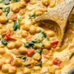 Creamy Sun-Dried Tomato Chickpeas Recipe