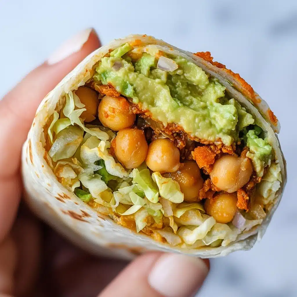 Crunchy Chickpea Caesar Wraps Recipe - Recipe Image