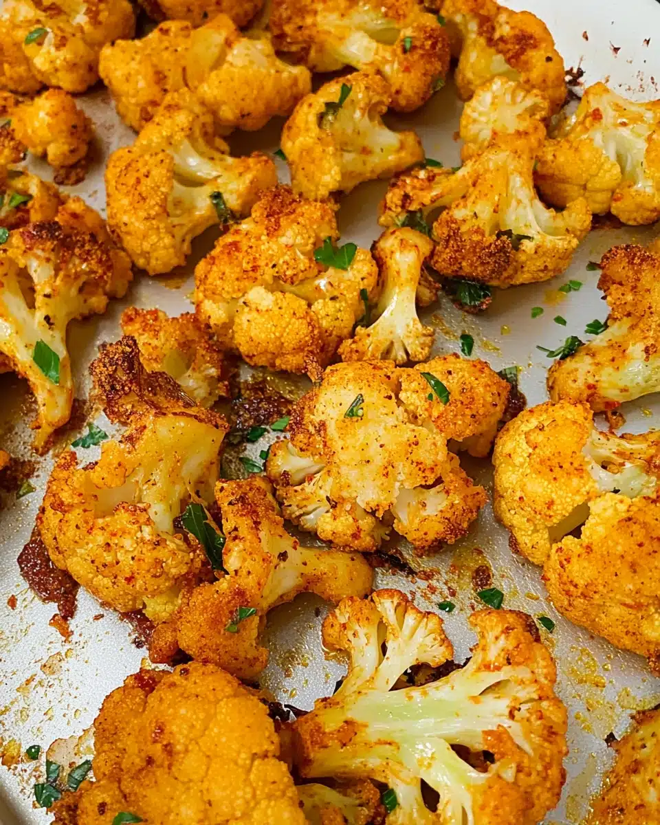 Crispy Oven-Roasted Cauliflower Recipe