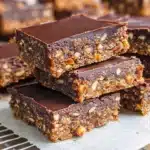Chocolate Date Almond Bars Recipe