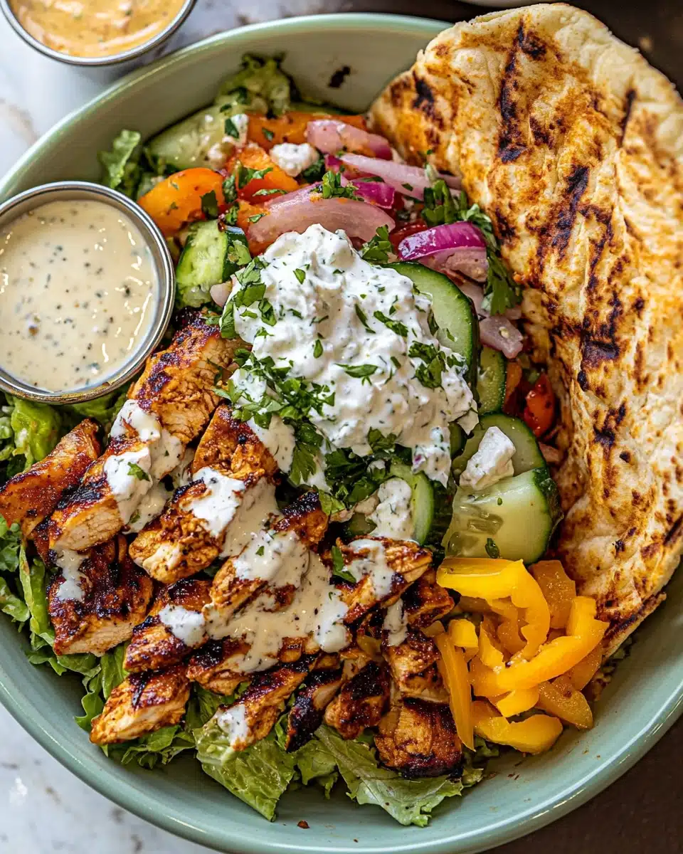 Mediterranean Chicken Tzatziki Bowls Recipe