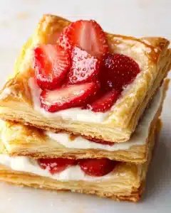 Strawberry Cream Cheese Danish Delights Recipe