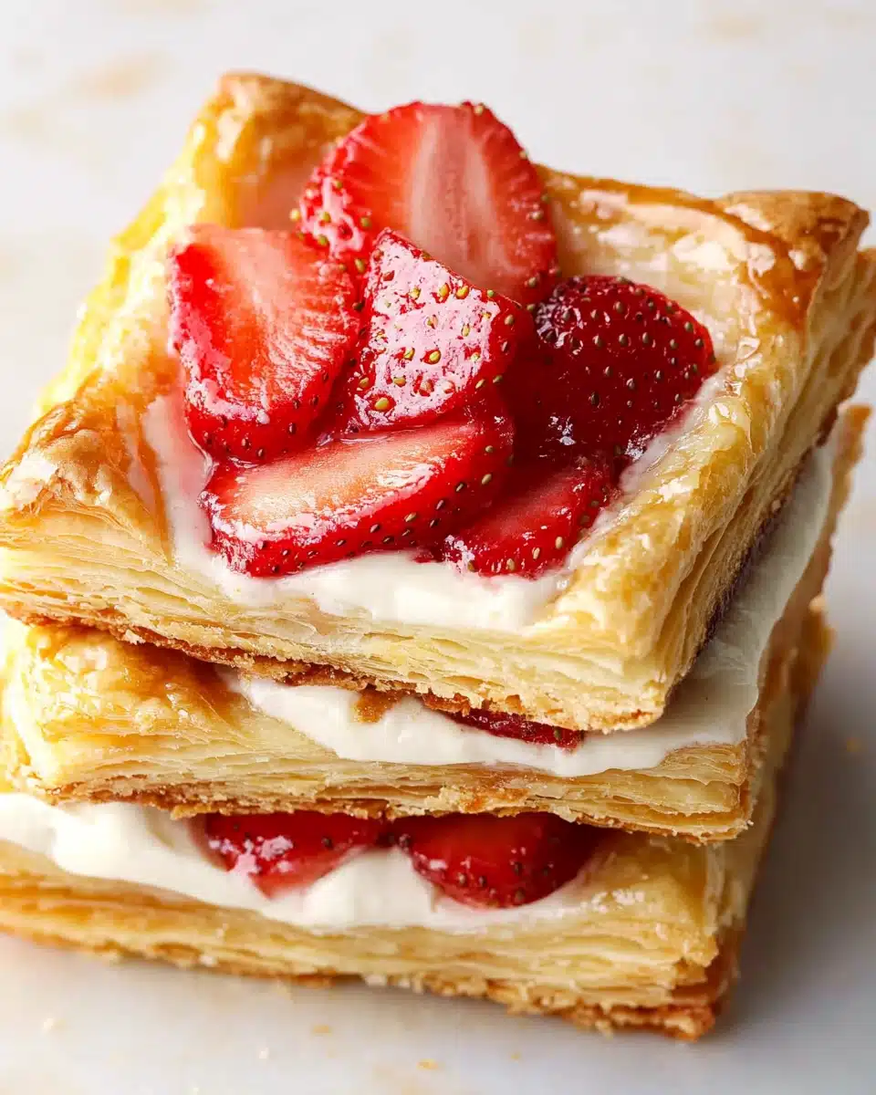 Strawberry Cream Cheese Danish Delights Recipe