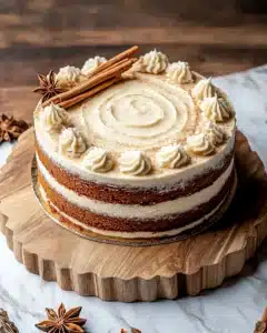 Spiced Brown Sugar Chai Layer Cake Recipe