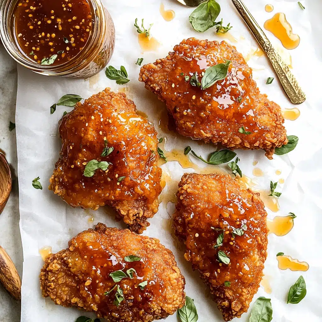 Hot Honey Crunch Chicken Recipe - Recipe Image