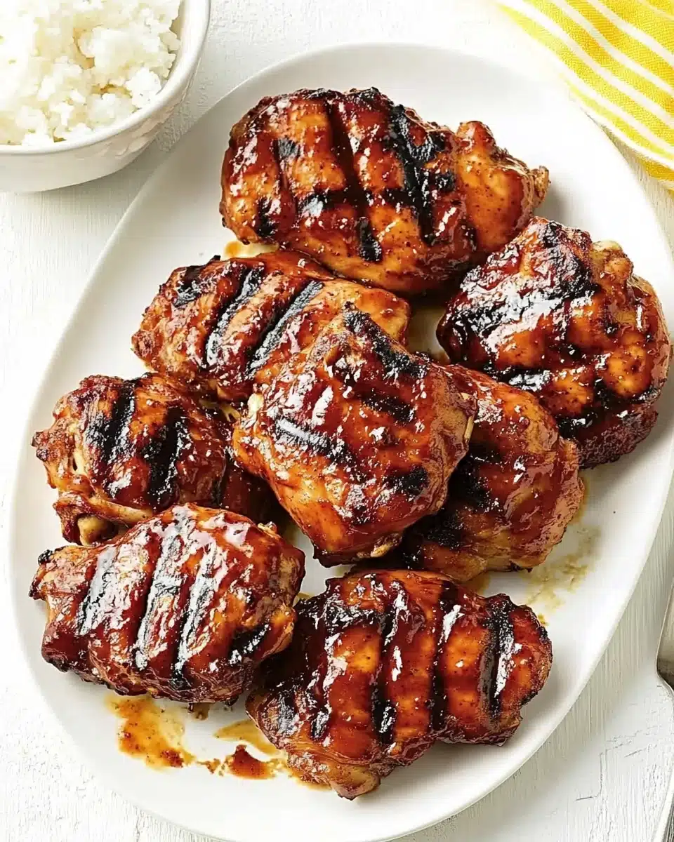 Ginger-Glazed Huli Huli Chicken Recipe
