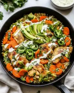 Creamy Cilantro Lime Chicken and Rice Recipe