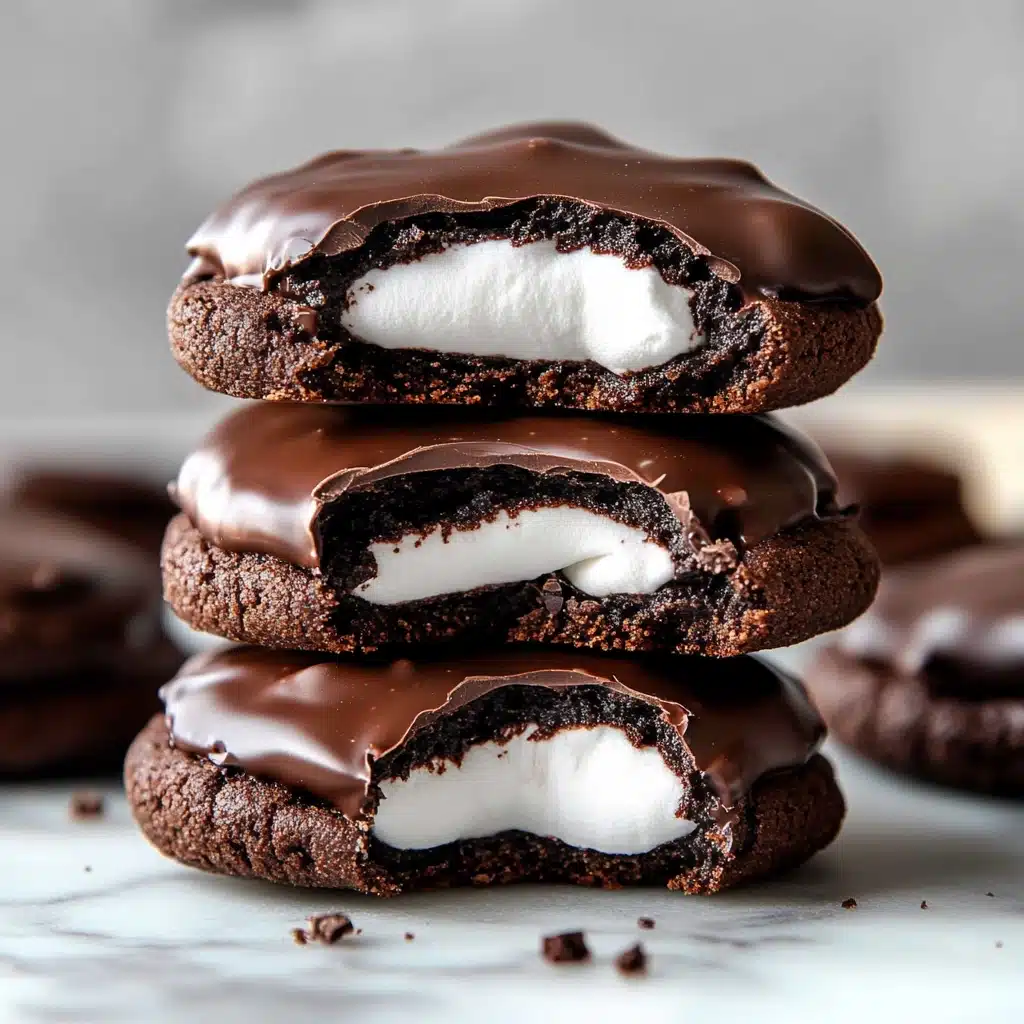 Marshmallow Hot Cocoa Surprise Cookies Recipe - Recipe Image