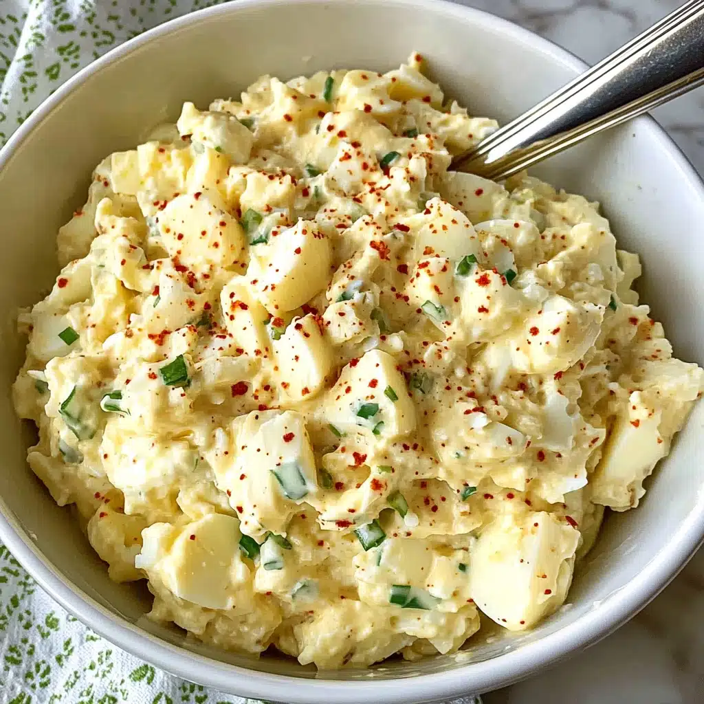Creamy Cottage Cheese Egg Salad Recipe - Recipe Image