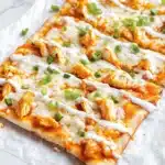 Buffalo Chicken Flatbread Delight Recipe