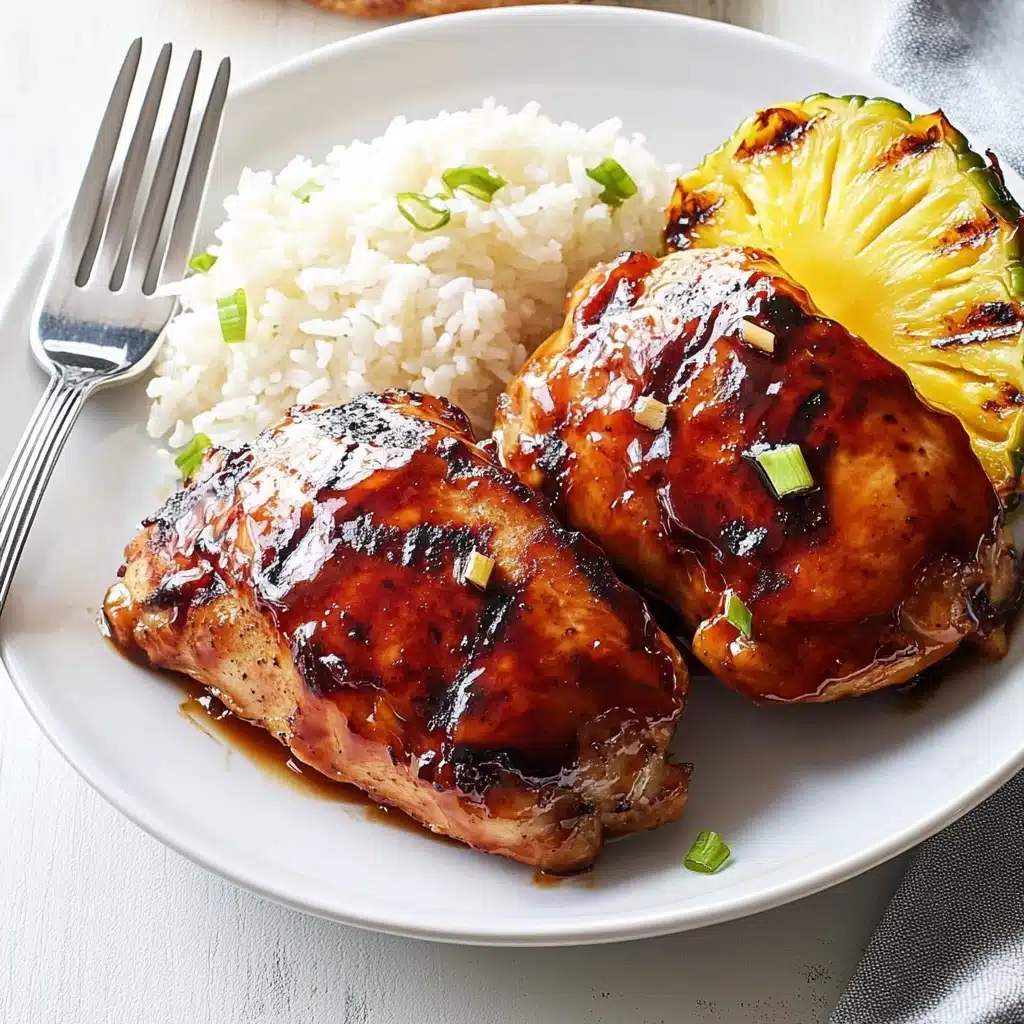 Ginger-Glazed Huli Huli Chicken Recipe - Recipe Image