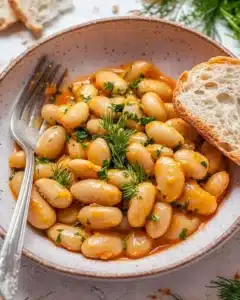 Lemony Herb Butter Beans Recipe