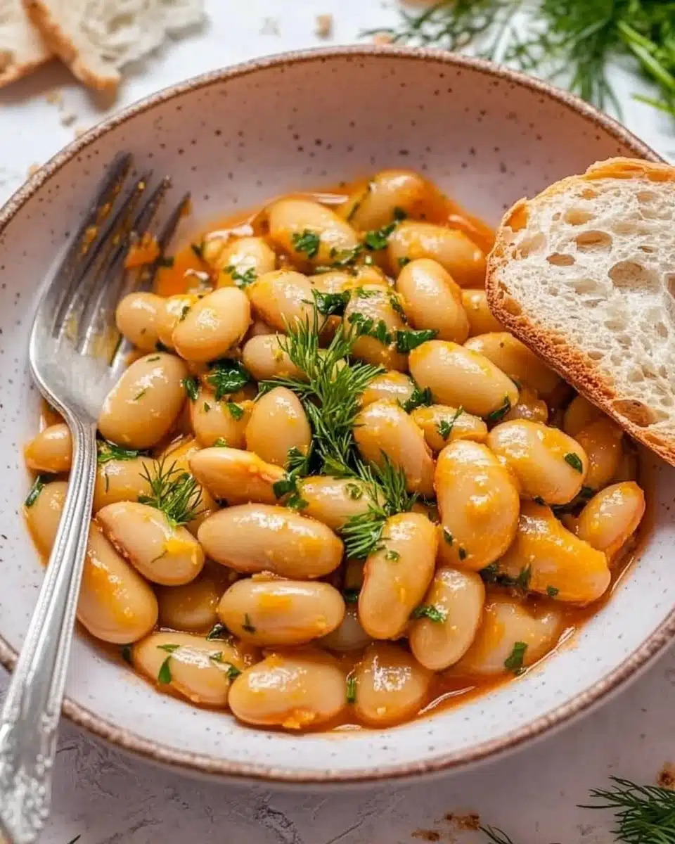 Lemony Herb Butter Beans Recipe
