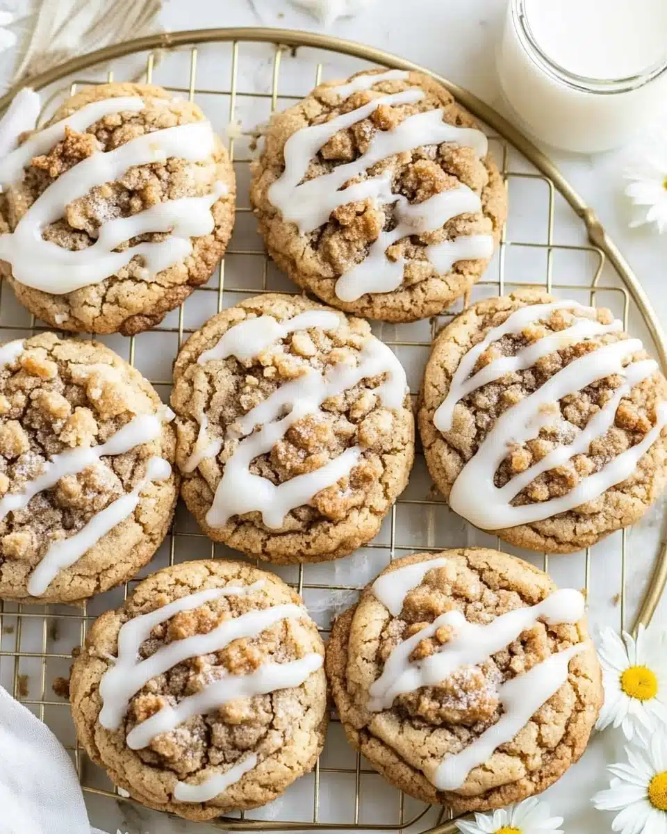 Streusel-Stuffed Coffee Cake Cookies Recipe