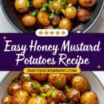 Honey Mustard Skillet Potatoes Recipe