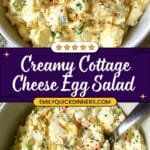 Creamy Cottage Cheese Egg Salad Recipe