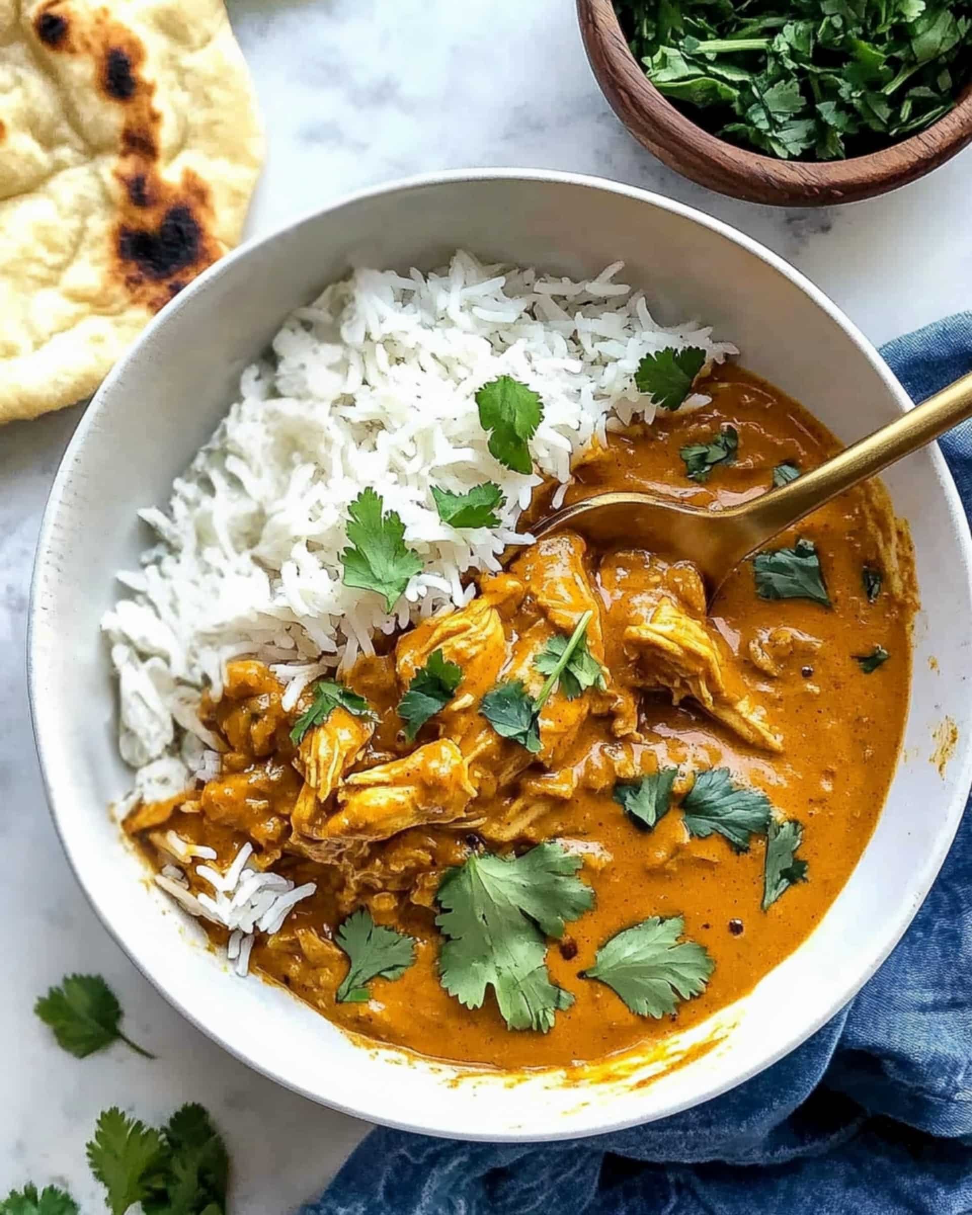30 Minute Spicy Coconut Butter Chicken Recipe