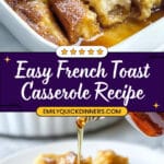 Cinnamon French Toast Casserole Recipe