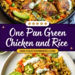 Creamy Cilantro Lime Chicken and Rice Recipe