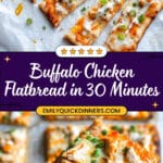Buffalo Chicken Flatbread Delight Recipe