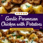 Garlic Parmesan Chicken and Potatoes Recipe