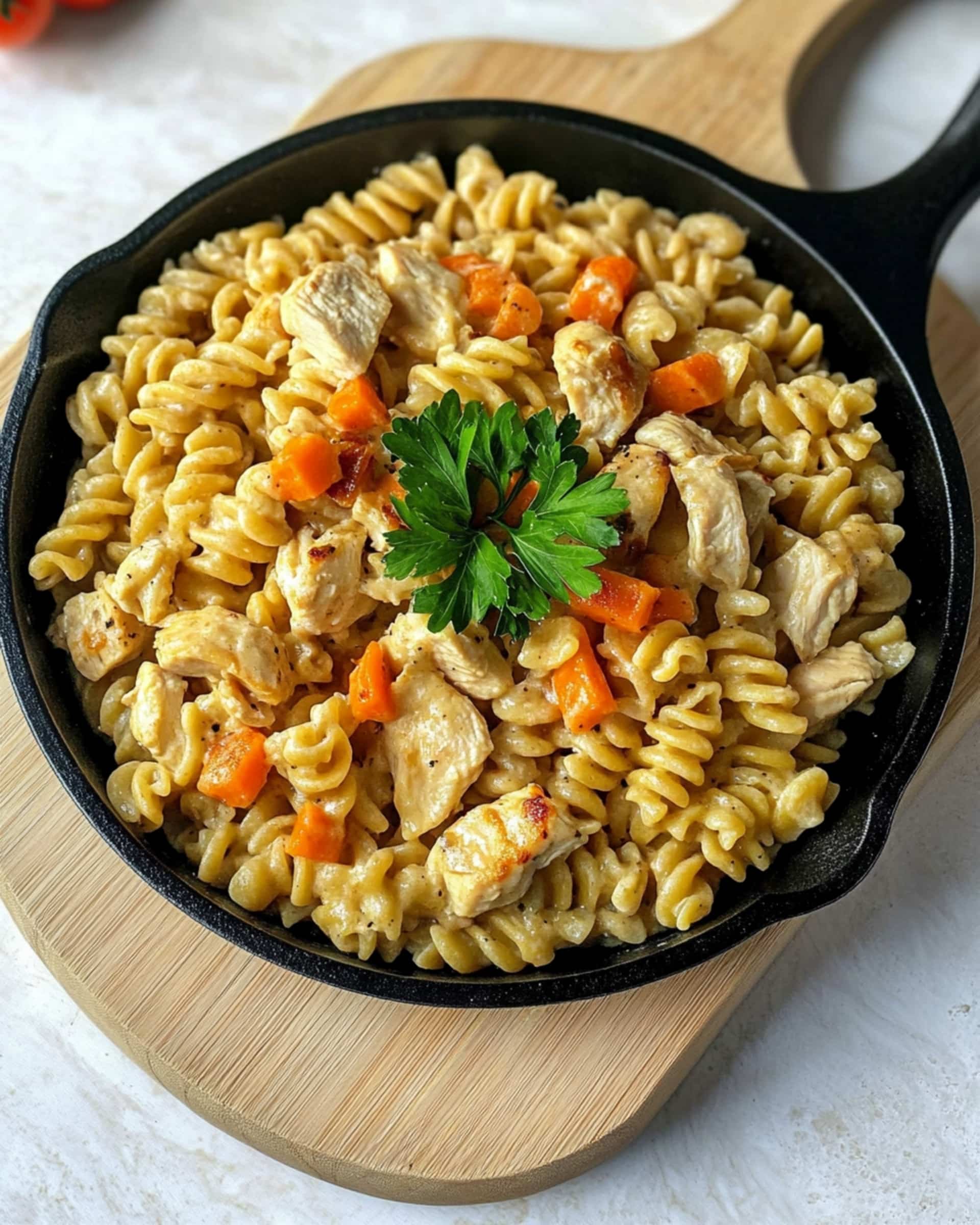 Cheesy Chicken Pasta Recipe
