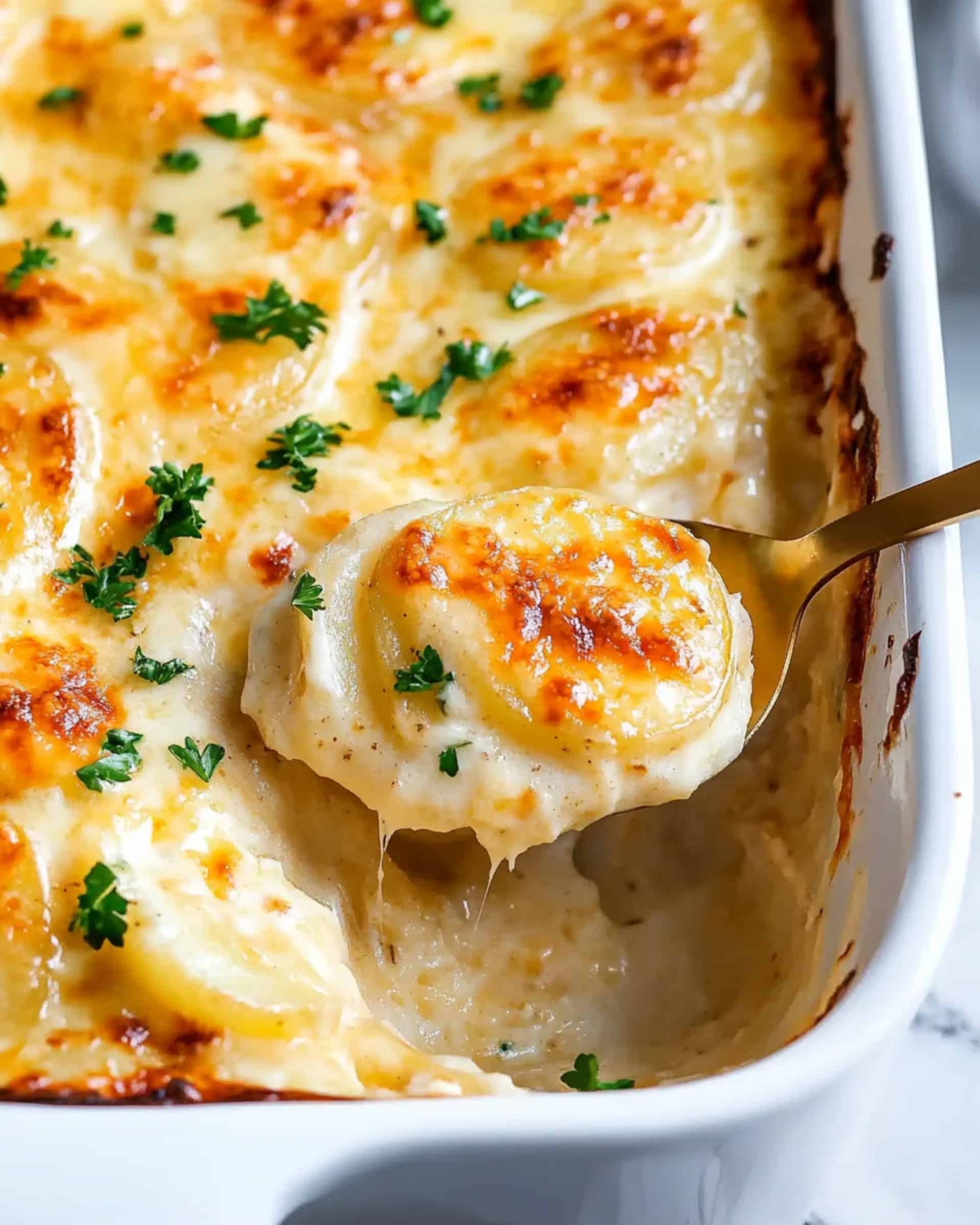 Cheesy Scalloped Potatoes Recipe