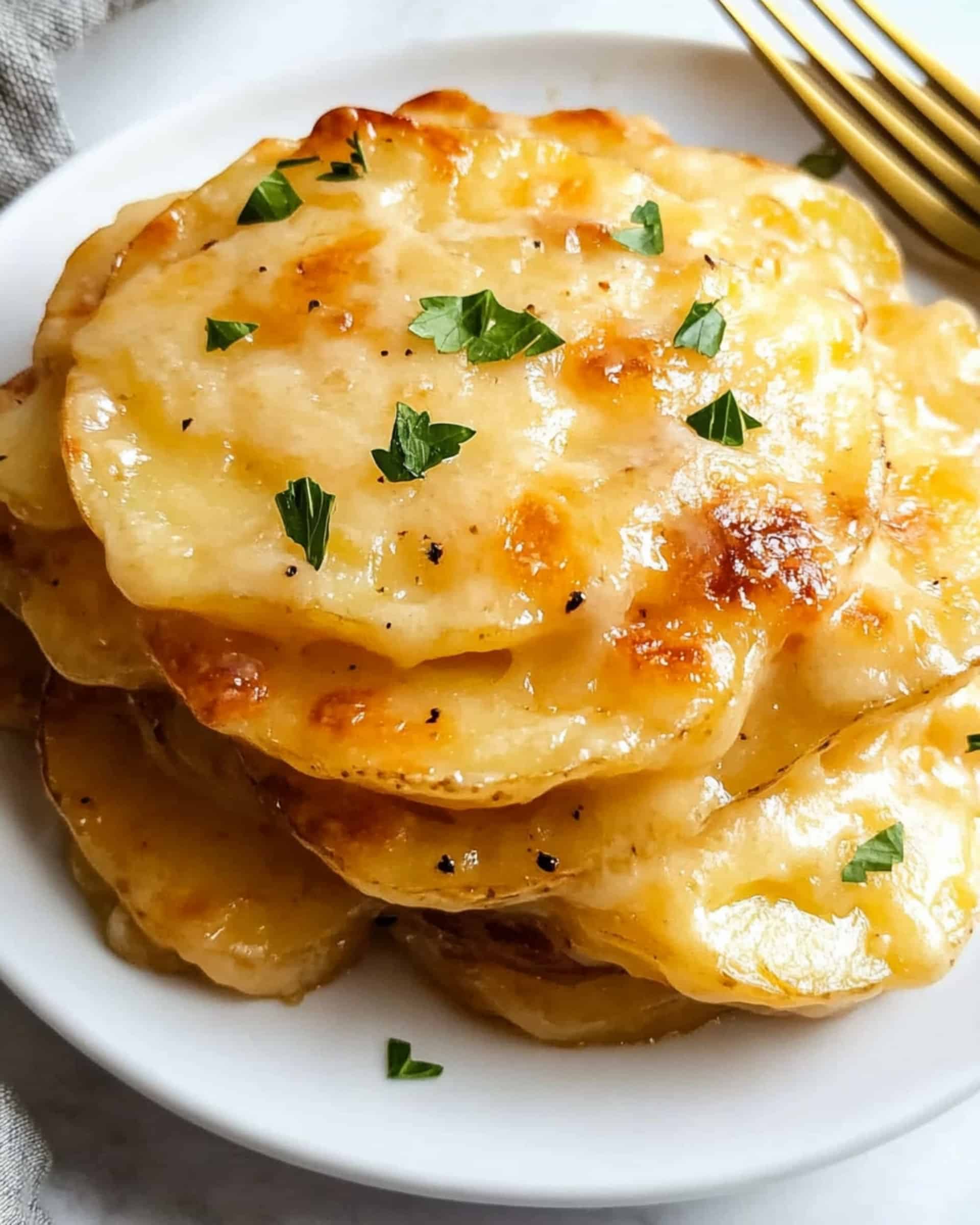 Cheesy Scalloped Potatoes Recipe