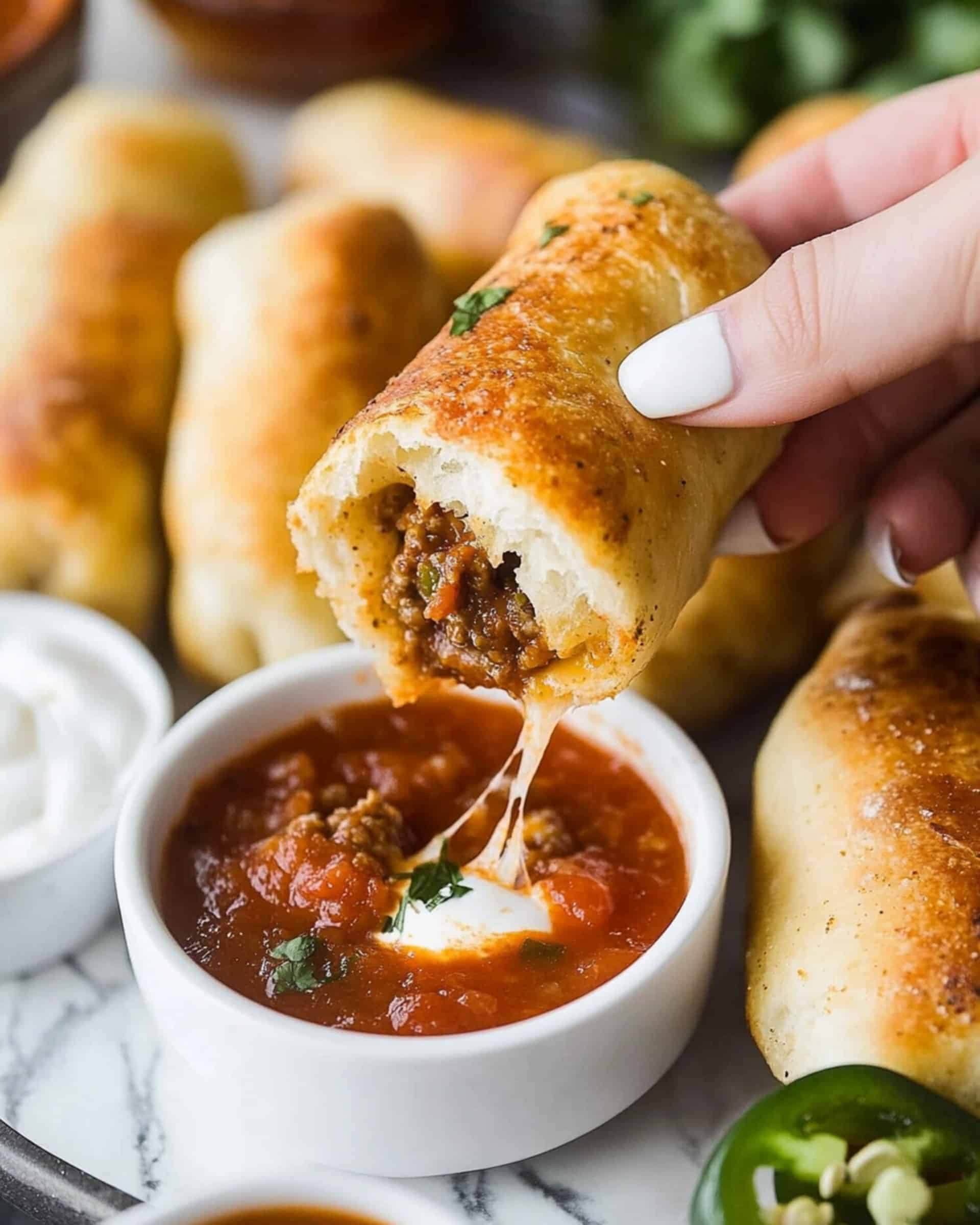Cheesy Taco Sticks Recipe
