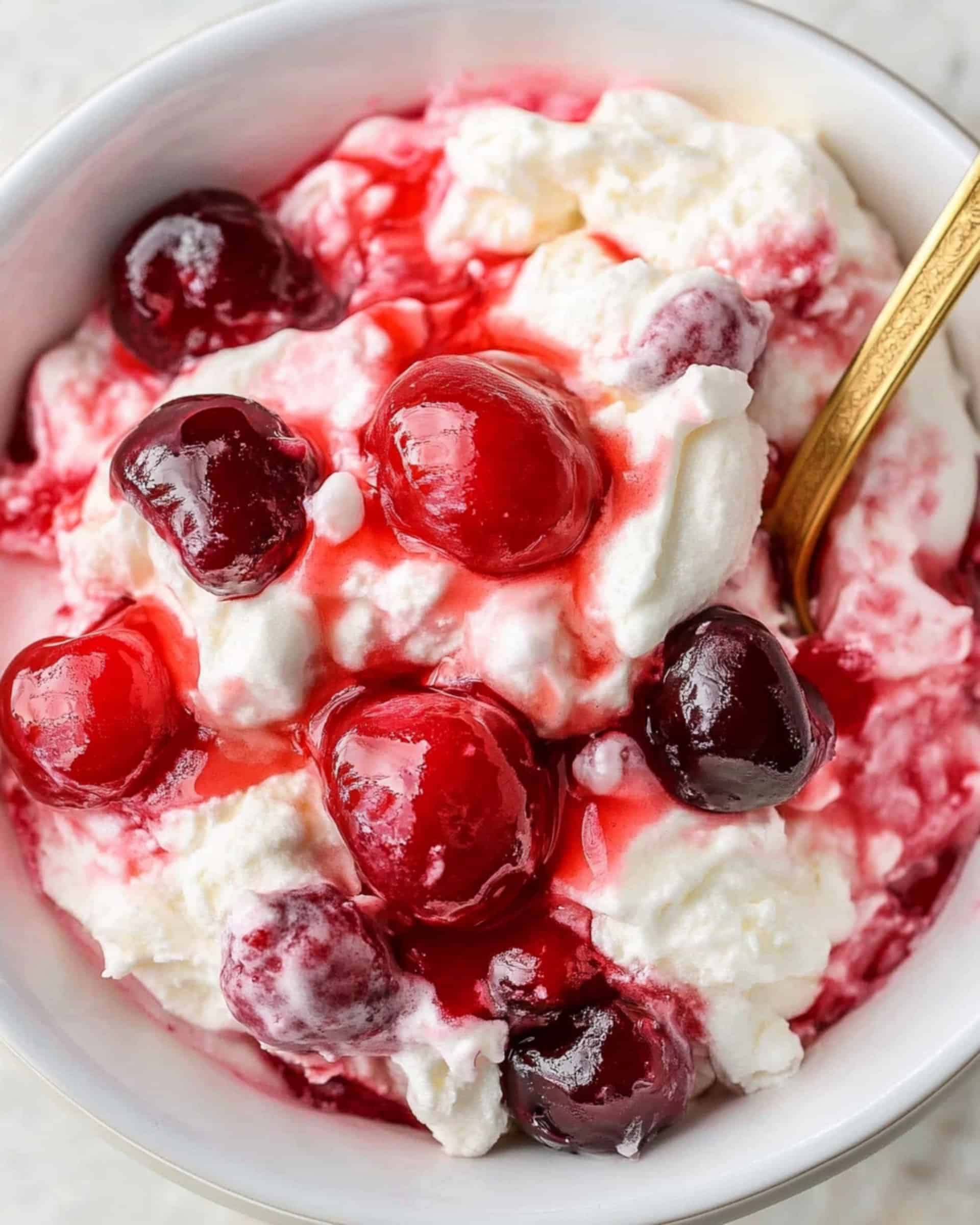 Cherries in the Snow Dessert Recipe
