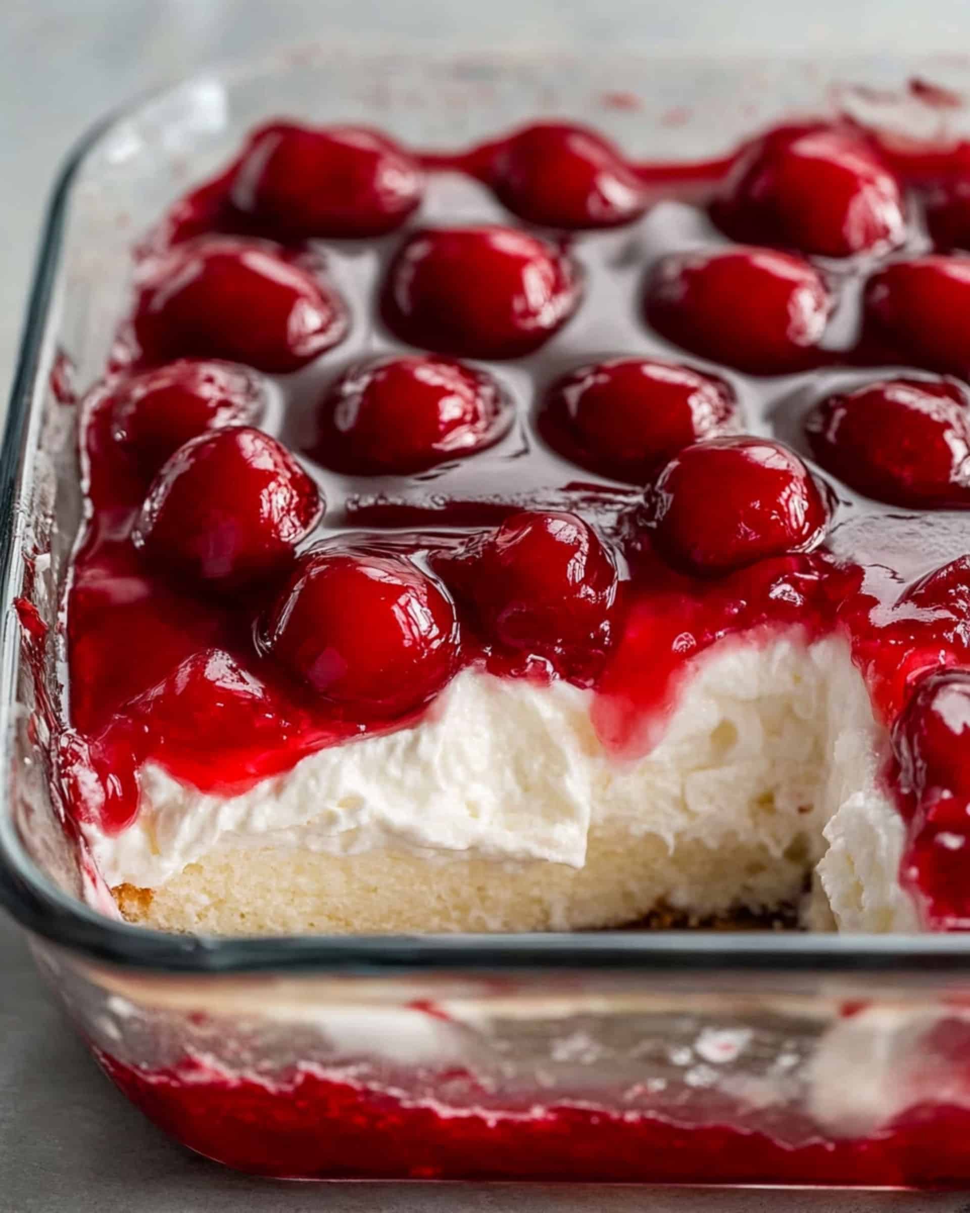 Cherries in the Snow Dessert Recipe