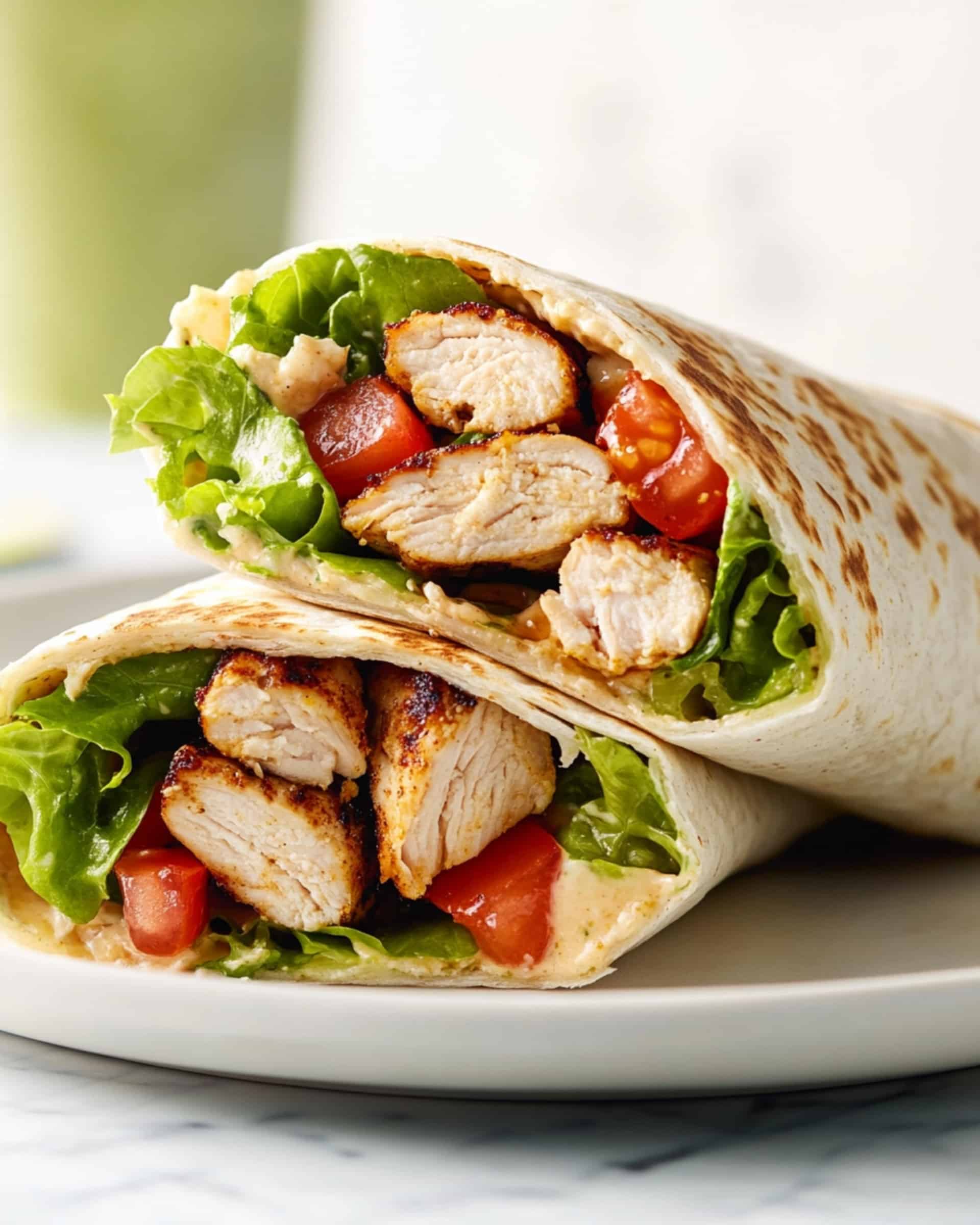 Chicken Caesar Wrap Recipe