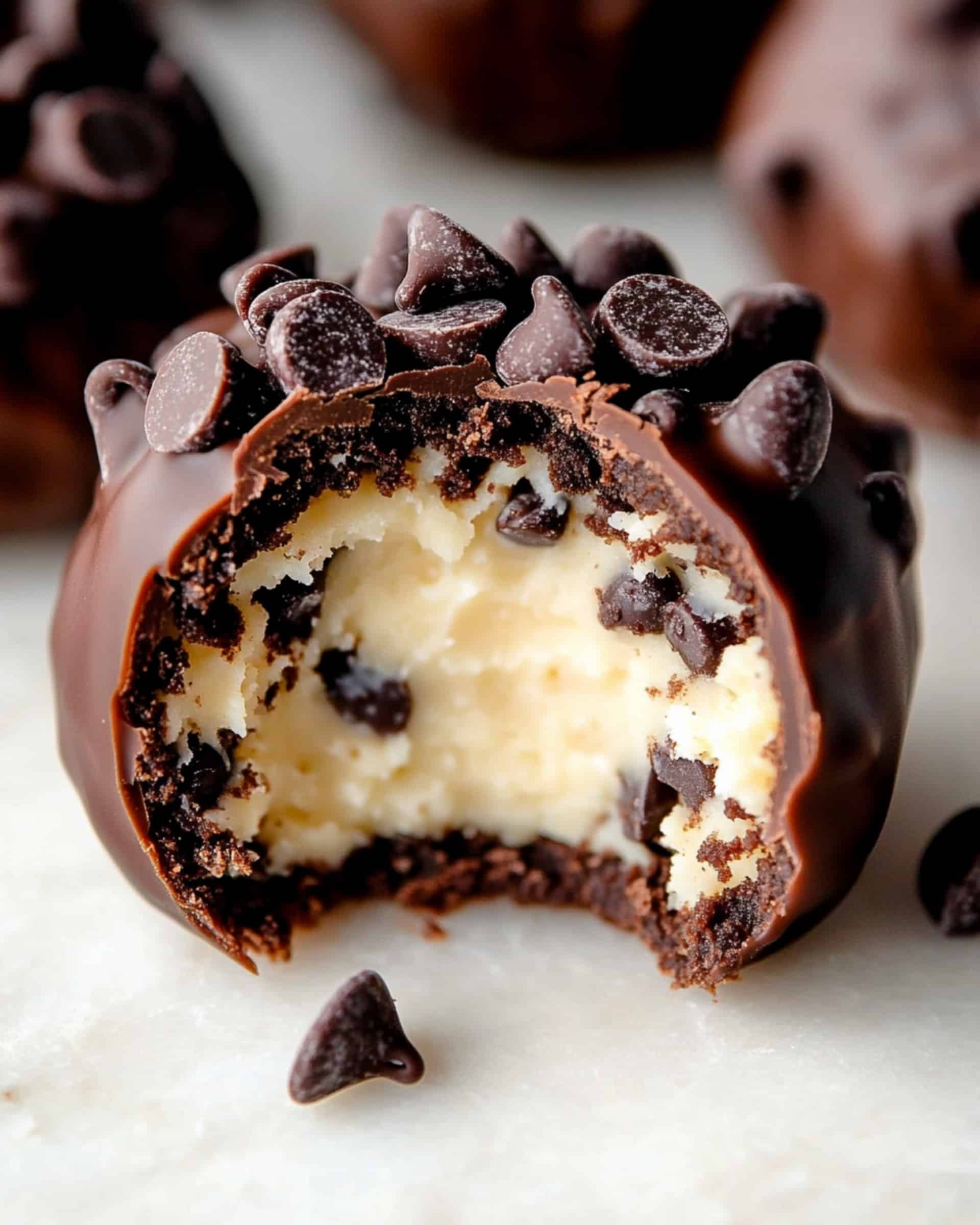 Chocolate Chip Cookie Dough Brownie Bombs Recipe